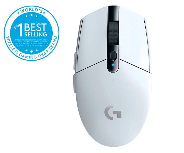 Logitech G305 biela