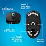 Logitech G305 X SUPERLIGHT, čierna