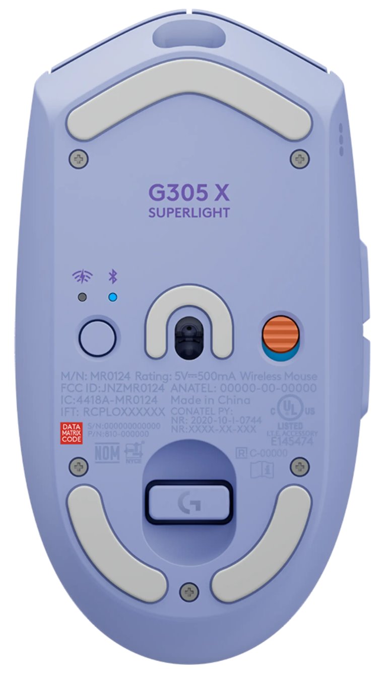 Logitech G305 X SUPERLIGHT, lilac