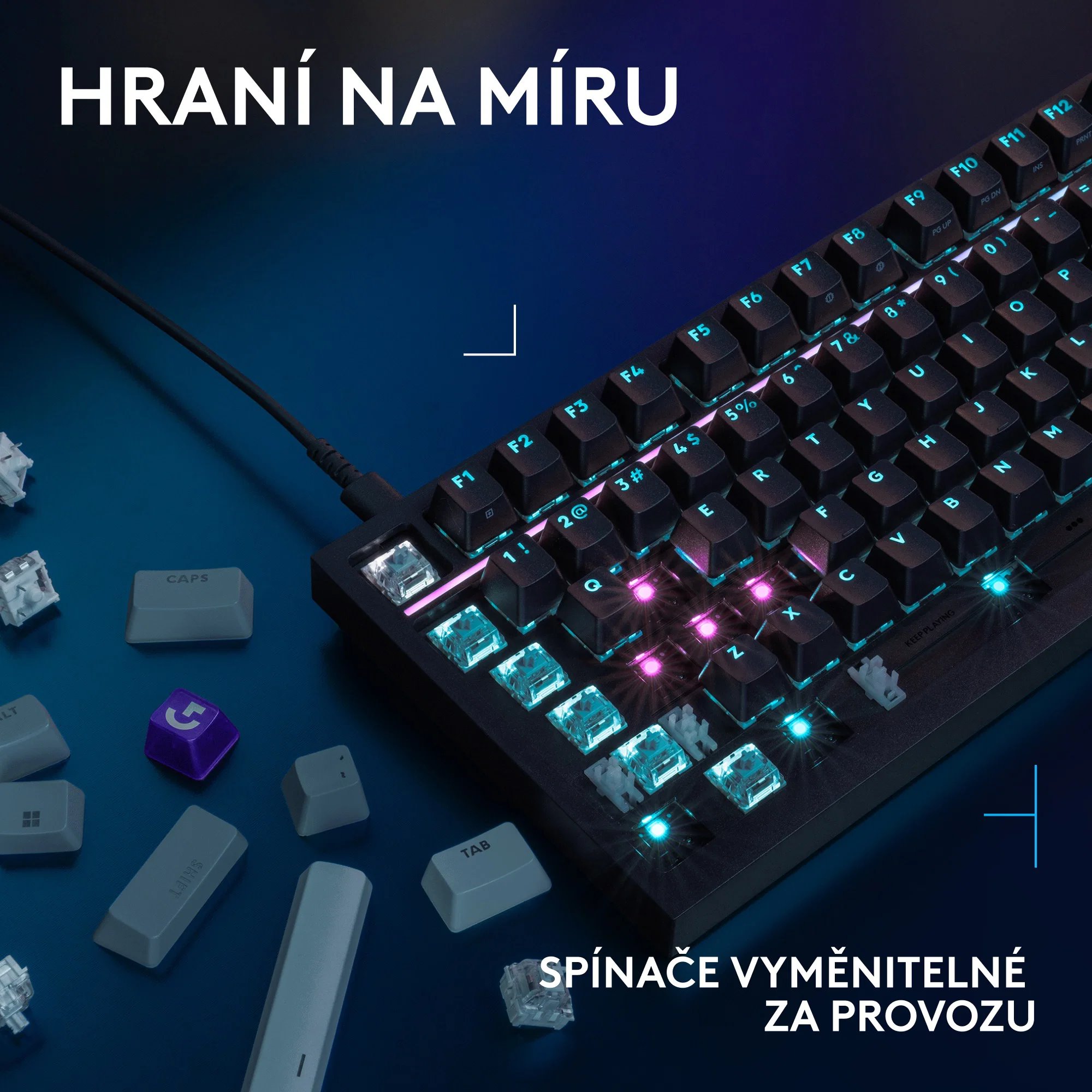 Logitech G316 X 98 CZ, čierna