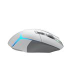 Logitech G502 X PLUS Wireless RGB Gaming Mouse, bílá
