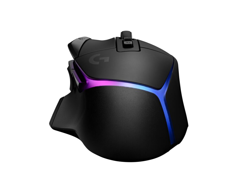 Logitech G502 X PLUS Wireless RGB Gaming Mouse, černá