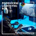 Logitech G502 X PLUS Wireless RGB Gaming Mouse, černá