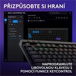 Logitech G515 TKL Lightspeed CZ/SK, čierna, bezdrôtová