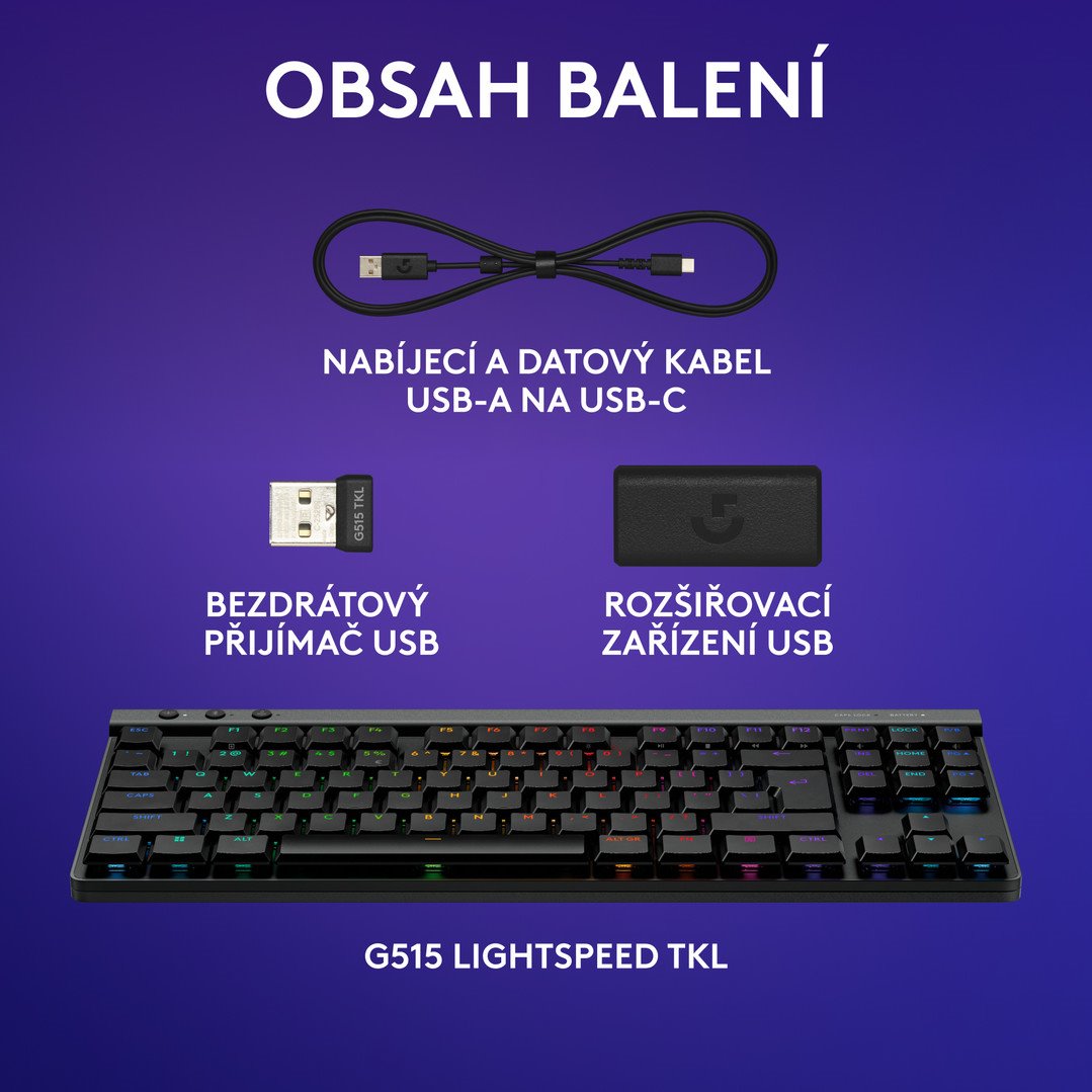 Logitech G515 TKL Tactile Black - US INTL