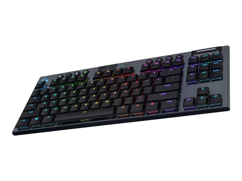 Logitech G915 LIGHTSPEED TKL Wireless RGB GL Clicky, carbon - US INTL