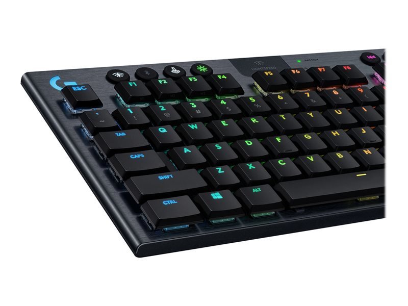 Logitech G915 LIGHTSPEED TKL Wireless RGB GL Tactile, karbón - SK/SK