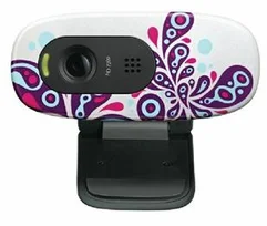 Logitech HD Webcam C270 White Paisley