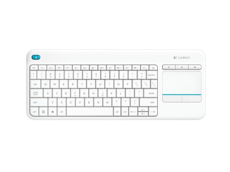 Logitech K400 Plus CZ White