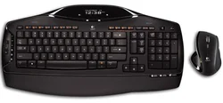 Logitech klávesnice Cordless Desktop MX 5500 Revolution, CZ, bezdrátová s myší
