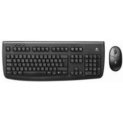 Logitech klávesnice Deluxe 660 Cordless Desktop, black, CZ, bezdrátová s myší
