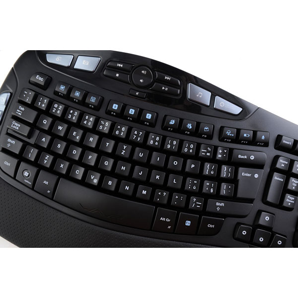 Logitech klávesnice Wave Desktop, CZ verze, bezdrátová s myší