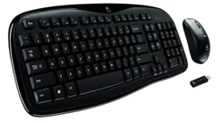 Logitech klávesnice Wireless Desktop MK250, CZ, bezdrátová s myší