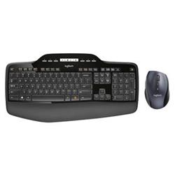 Logitech klávesnice Wireless Desktop MK710, US bezdrátová s myší