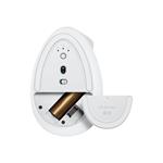Logitech Lift for Mac Vertical Ergonomic Mouse Off-White