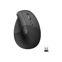 Logitech Lift Vertical Ergonomic Mouse Graphite