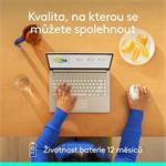 Logitech M196 - Bluetooth myš, bílá