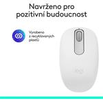 Logitech M196 - myš Bluetooth, biela