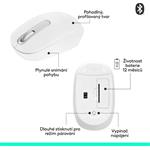 Logitech M196 - myš Bluetooth, biela