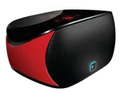 LOGITECH Mini Boombox Red, reproduktory přenosné pro iPhone, smartphony, tablety a notebooky
