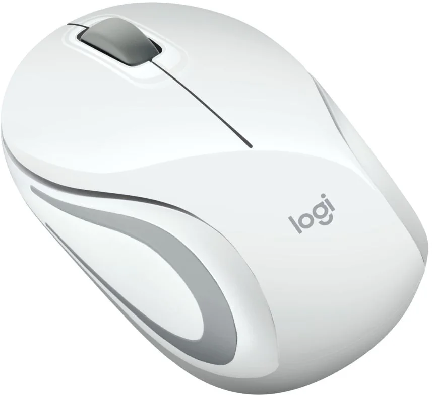 Logitech Mini Mouse M187 White 910-002735