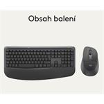 Logitech MK880 US INTL, bezdrôtová klávesnica a myš, grafitová