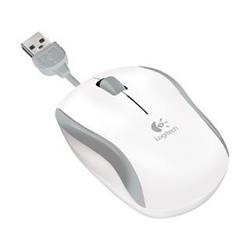 Logitech Mouse M125 USB bílo-šedá