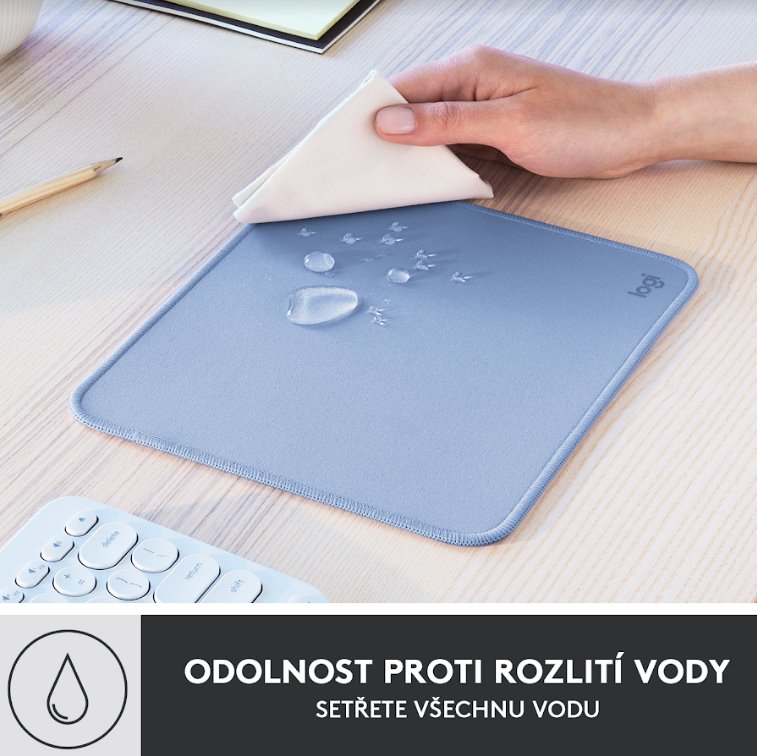 Logitech Mouse Pad Štúdio Series - BLUE GREY 956-000051
