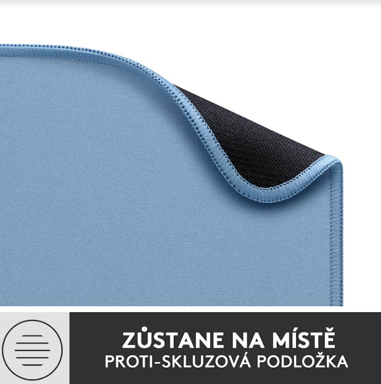 Logitech Mouse Pad Štúdio Series - BLUE GREY 956-000051