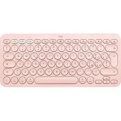 Logitech Multi-Device Bluetooth Keyboard K380 for Mac, US, bezdrátová, růžová
