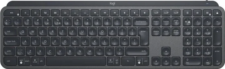 Logitech MX Keys, CZ, černá/grafitová
