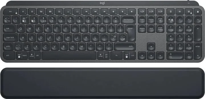 Logitech MX Keys Plus CZ s opěrkou zápěstí
