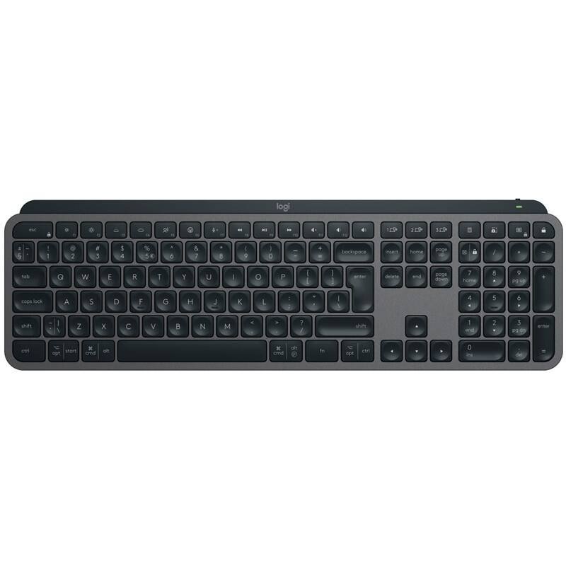 Logitech MX Keys S pre Mac, farba Space Grey – CZ/SK