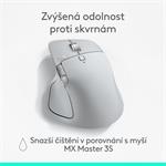 Logitech MX Master 4, bledosivá