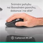Logitech MX Master 4, bledosivá