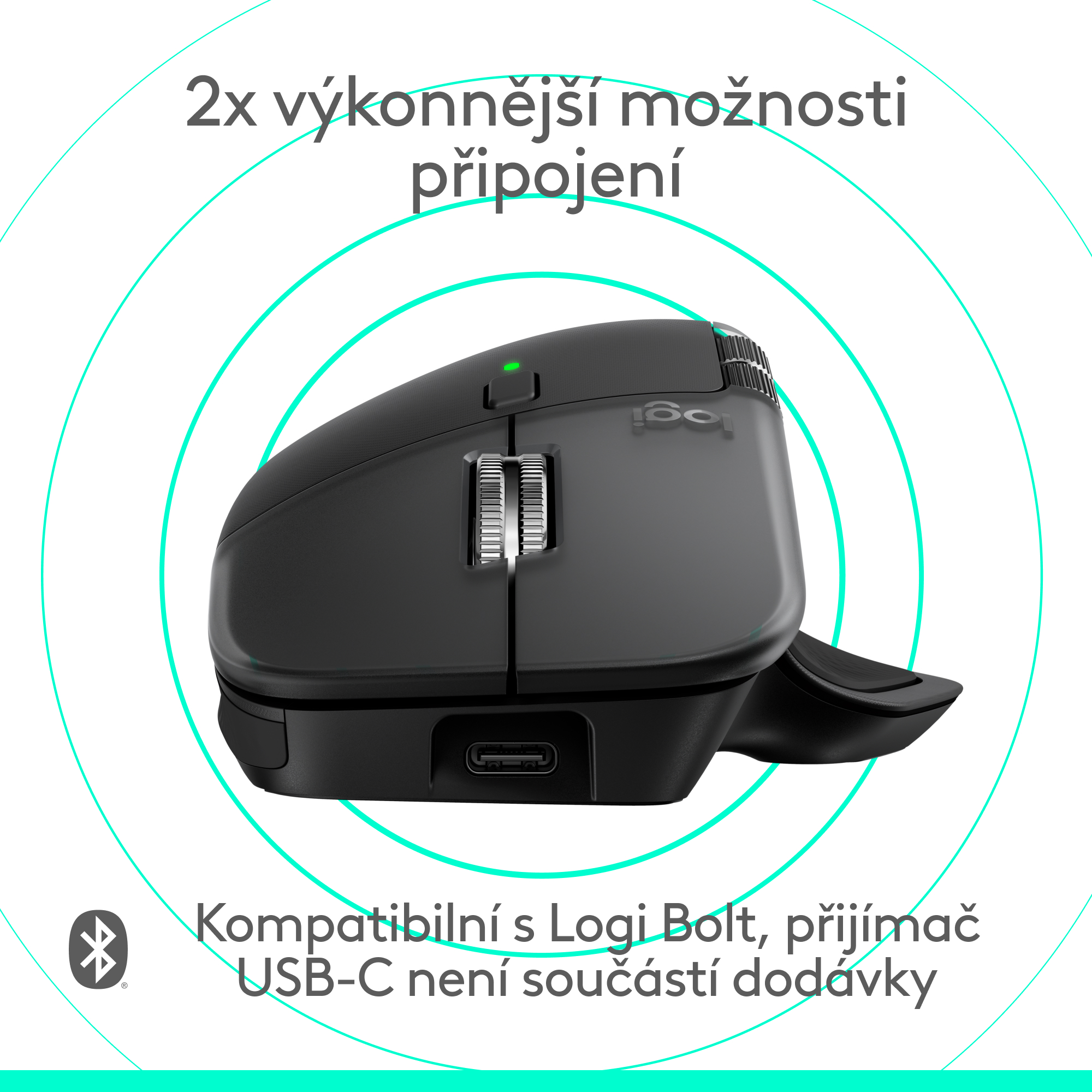 Logitech MX Master 4 for Mac, Space Black