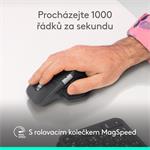 Logitech MX Master 4 pre firmy, grafitová