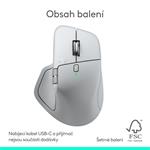 Logitech MX Master 4 pre Mac, biela