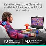 Logitech MX Master 4 pre Mac, vesmírne čierna