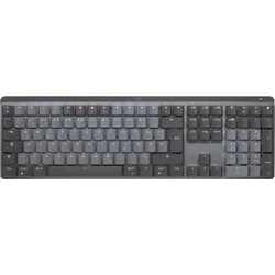 Logitech MX Mechanical, CZ, hmatové tiché spínače, čierna/grafitová