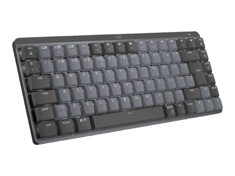 Logitech MX Mechanical Mini, CZ, lineárne spínače, čierna/grafitová