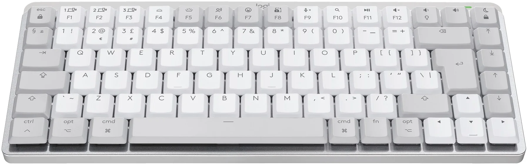 Logitech MX Mechanical Mini for Mac Minimalist, Pale Grey