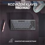 Logitech MX Mechanical Mini pre Mac Minimalist, vesmírne sivá