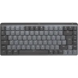 Logitech MX Mechanical Mini, US, dotykové tiché spínače, čierna/grafitová