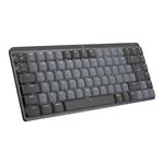 Logitech MX Mechanical Mini, US, Lineární spínače, černá/grafitová