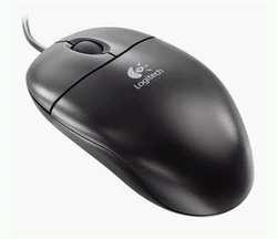 Logitech myš S96, Optical Wheel Mouse Black, PS2