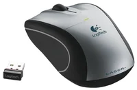 Logitech myš V450 Nano Cordless Laser Mouse, silver, bezdrátová pro notebooky