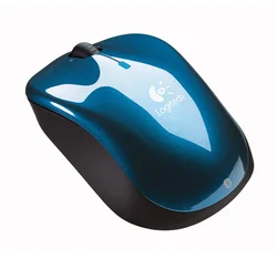 Logitech myš V470 Cordless Laser Mouse Bluetooth, blue, pro notebooky