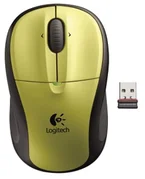 LOGITECH myš Wireless Mouse M305 (Citron Yellow), žlutá, bezdrátová