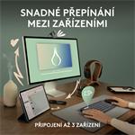 Logitech Pebble Keys 2 K380s, US, bezdrôtová klávesnica, ružová